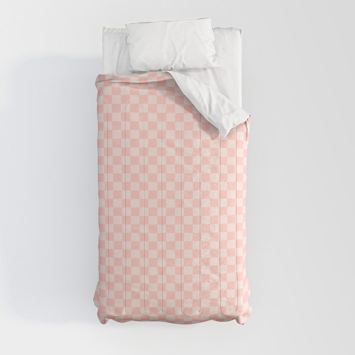 Check VII - Pink â Checkerboard Print Comforter Gallery Image 4