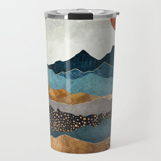 Amber Dusk Travel Mug Gallery Image 1