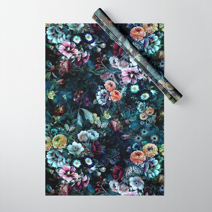Night Garden Wrapping Paper Gallery Image 1