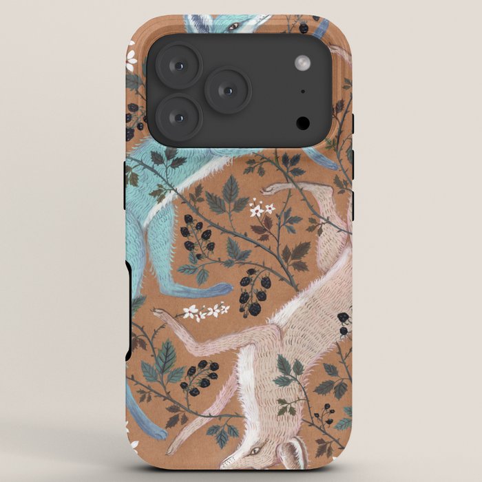 Blackberry Foxes iPhone Case Gallery Image 7