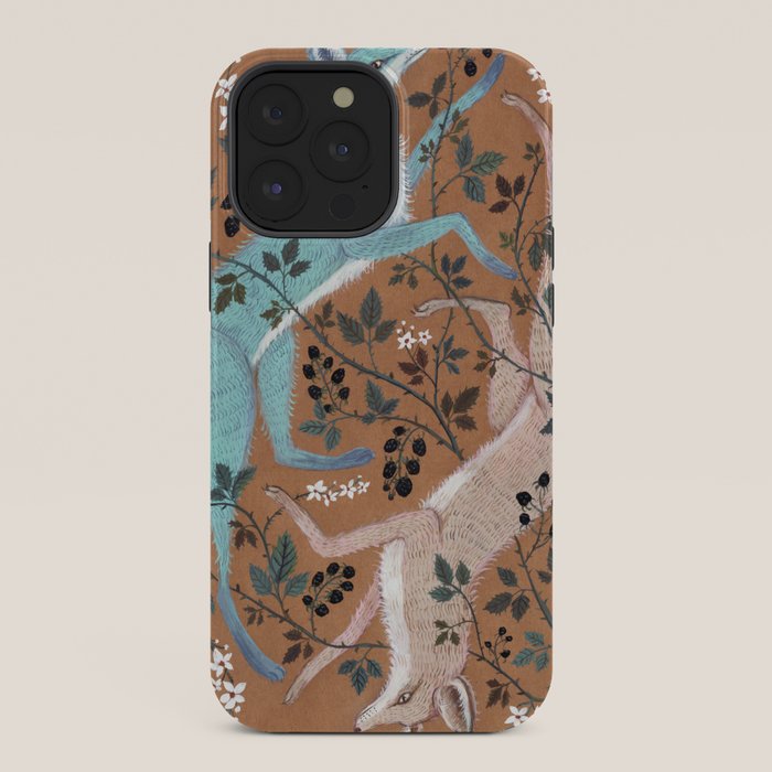 Blackberry Foxes iPhone Case Gallery Image 36