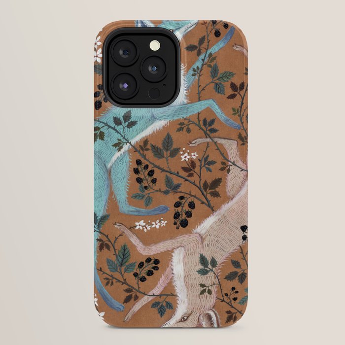 Blackberry Foxes iPhone Case Gallery Image 24