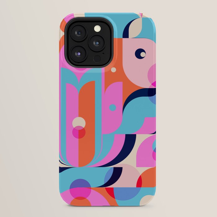 Blue Pink Girl iPhone Case Gallery Image 32