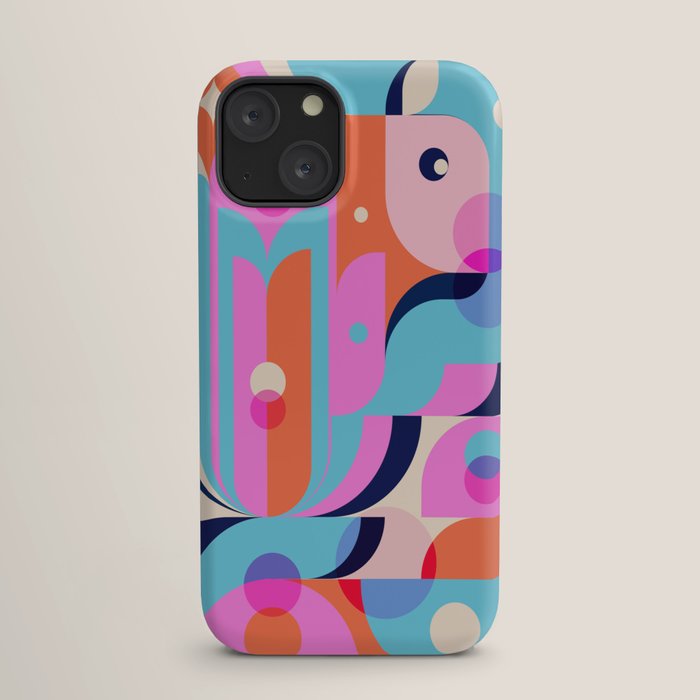 Blue Pink Girl iPhone Case Gallery Image 17