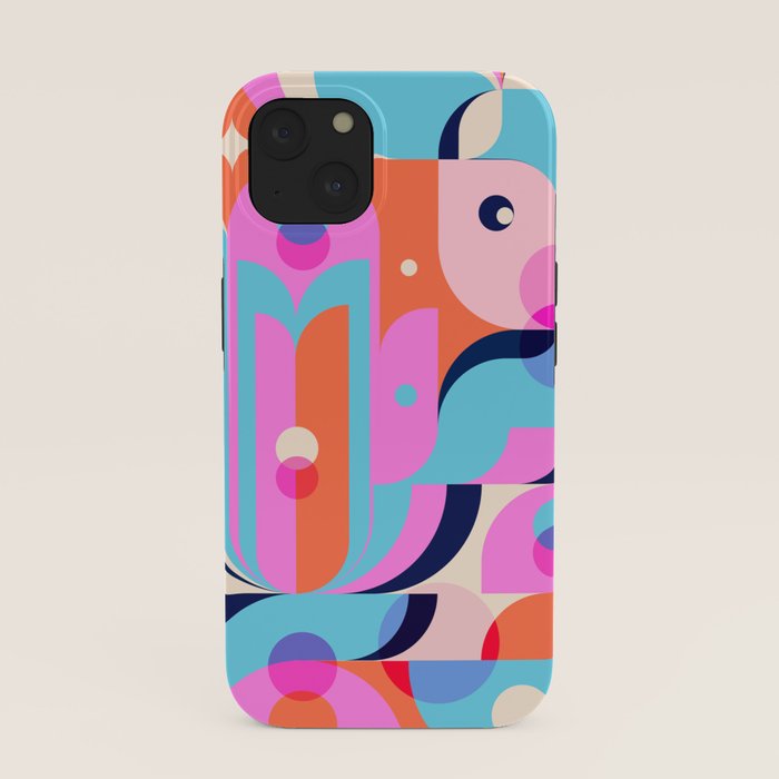 Blue Pink Girl iPhone Case Gallery Image 37