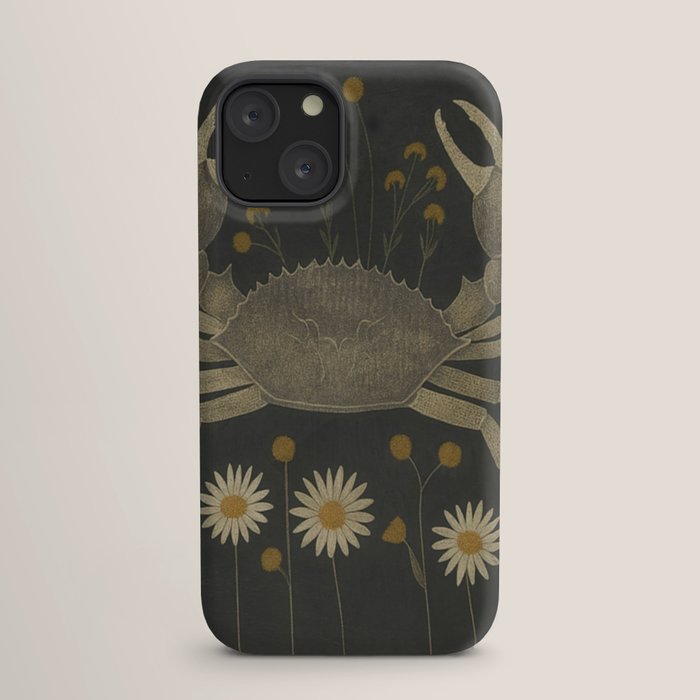 Crab with Daisies iPhone Case Gallery Image 17