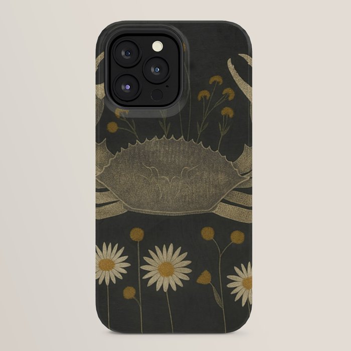 Crab with Daisies iPhone Case Gallery Image 24