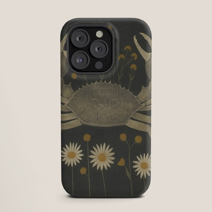 Crab with Daisies iPhone Case Gallery Image 19