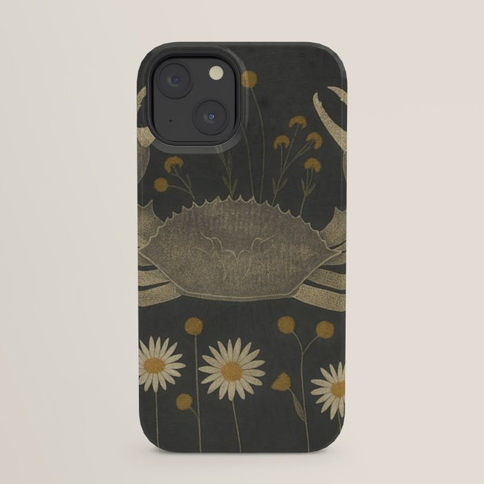 Crab with Daisies iPhone Case Gallery Image 29