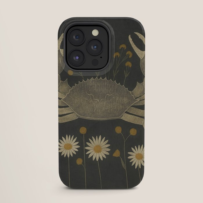Crab with Daisies iPhone Case Gallery Image 27
