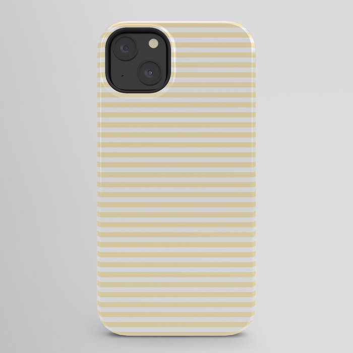Lemon Honey Cream Stripe iPhone Case Gallery Image 22