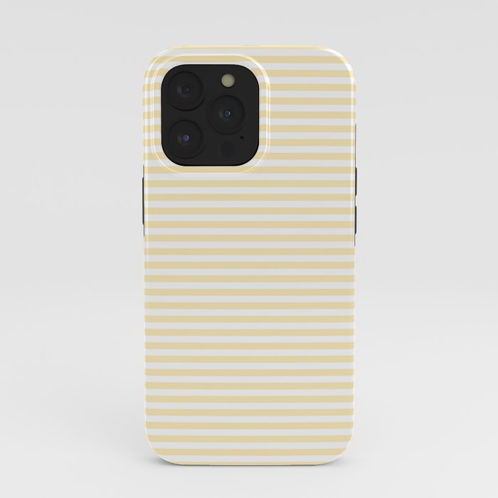 Lemon Honey Cream Stripe iPhone Case Gallery Image 39