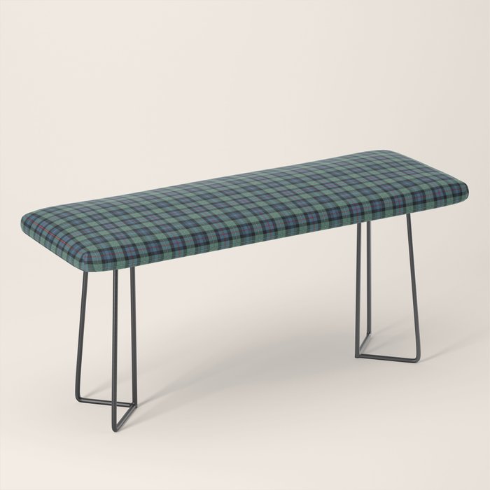 Clan Mackenzie Ancient Tartan Bench Gallery Image 1