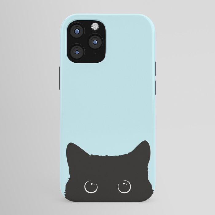 Black cat I iPhone Case Gallery Image 43