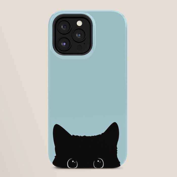 Black cat I iPhone Case Gallery Image 28
