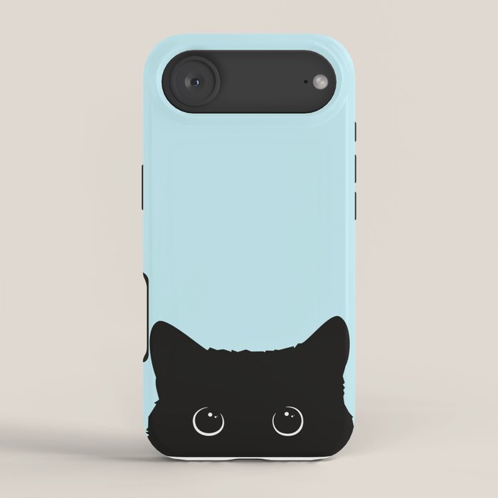 Black cat I iPhone Case Gallery Image 2