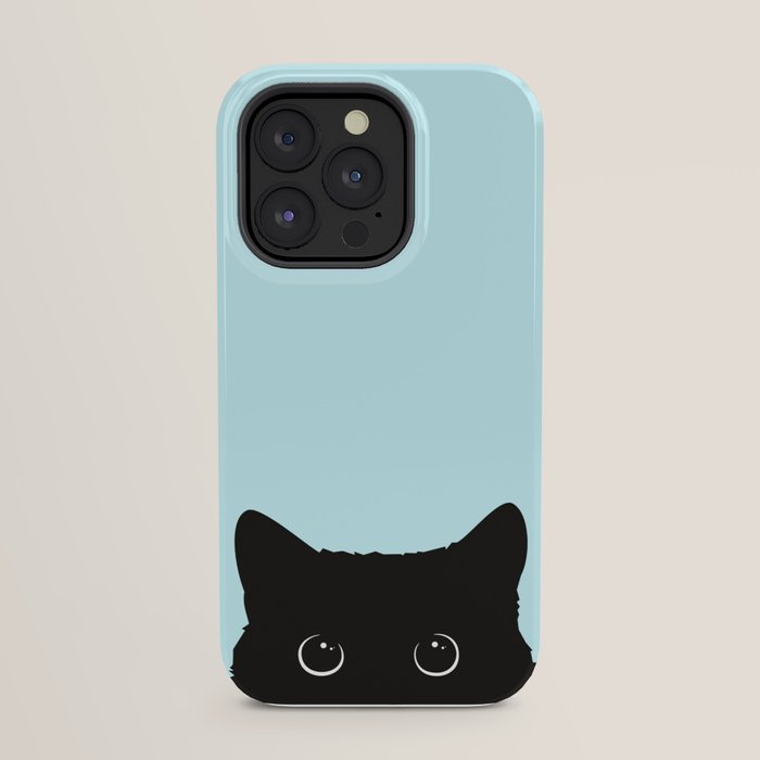 Black cat I iPhone Case Gallery Image 31