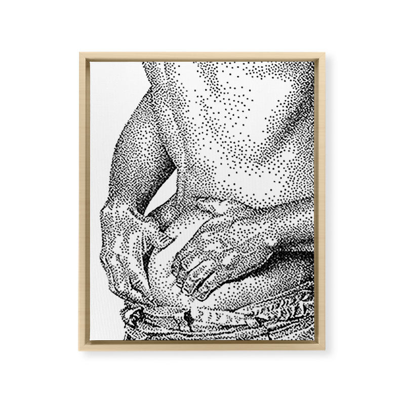 Control 3 NOODDOOD Framed Canvas Print Gallery Image 7