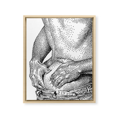 Control 3 NOODDOOD Framed Canvas Print Gallery Image 7