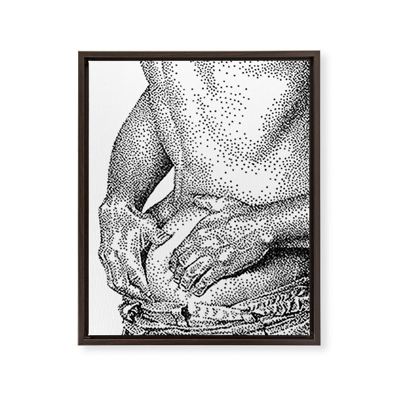 Control 3 NOODDOOD Framed Canvas Print Gallery Image 6