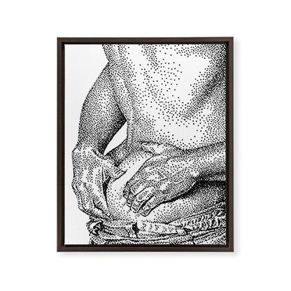 Control 3 NOODDOOD Framed Canvas Print Gallery Image 6