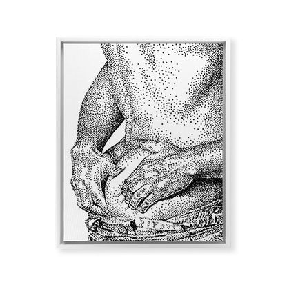 Control 3 NOODDOOD Framed Canvas Print Gallery Image 12