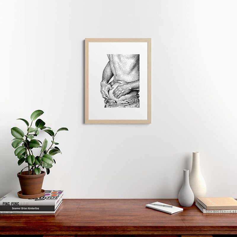 Control 3 NOODDOOD Framed Art Print Gallery Image 27