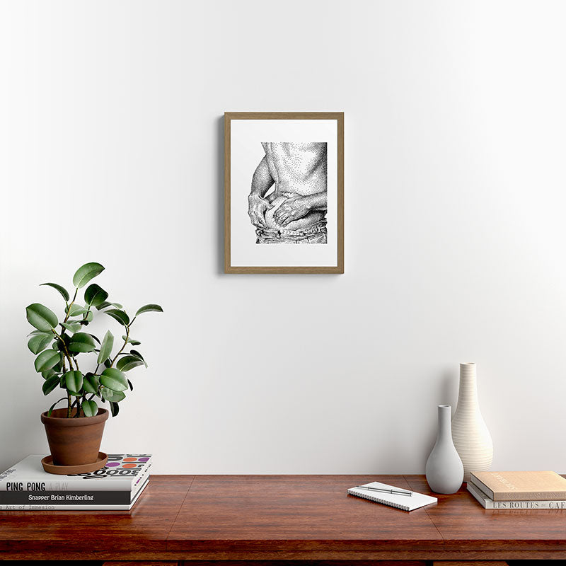 Control 3 NOODDOOD Framed Art Print Gallery Image 6