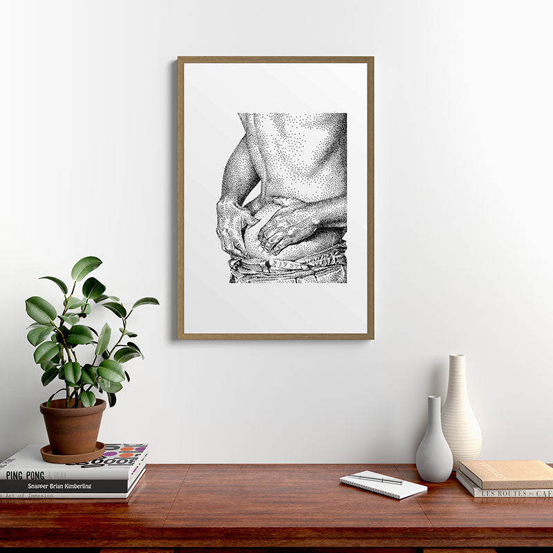 Control 3 NOODDOOD Framed Art Print Gallery Image 8