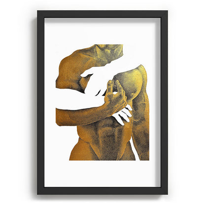 Echoes II - NOODOOD Painting (Gold doesn't print shiny) Framed Art Print Gallery Image 34
