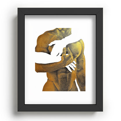 Echoes II - NOODOOD Painting (Gold doesn't print shiny) Framed Art Print Gallery Image 33