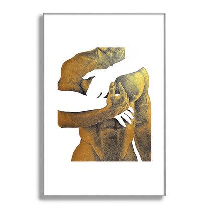 Echoes II - NOODOOD Painting (Gold doesn't print shiny) Framed Art Print Gallery Image 60