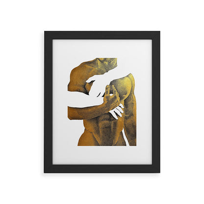 Echoes II - NOODOOD Painting (Gold doesn't print shiny) Framed Art Print Gallery Image 19