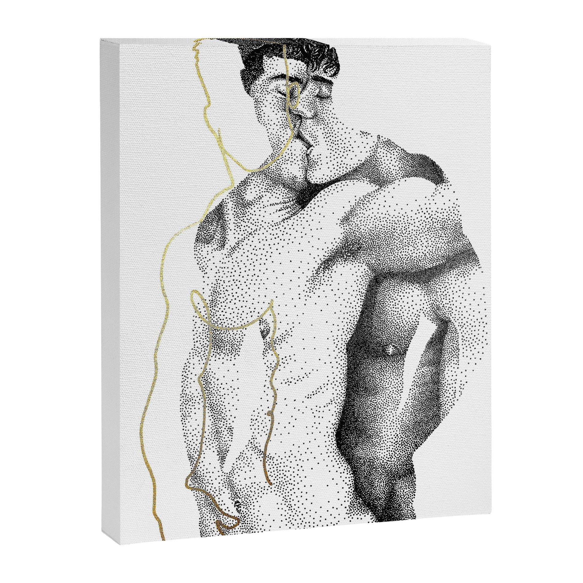 Figuration 1 (GOLD DOESN'T PRINT SHINY) Canvas Print Gallery Image 1