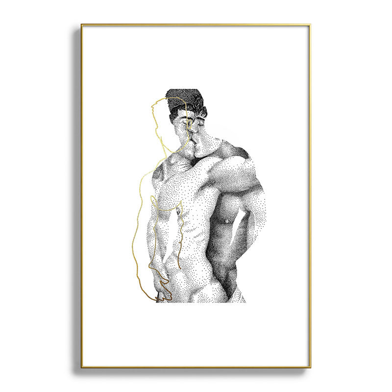 Figuration 1 (GOLD DOESN'T PRINT SHINY) Framed Art Print Gallery Image 56