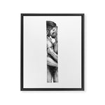 Kiss NOODDOOD Strip Framed Canvas Print Gallery Image 1
