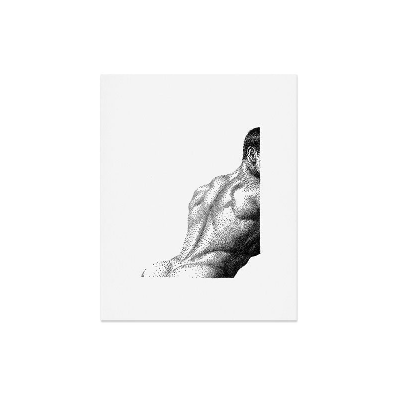 Looking Back - NOODDOODs Art Print Gallery Image 3
