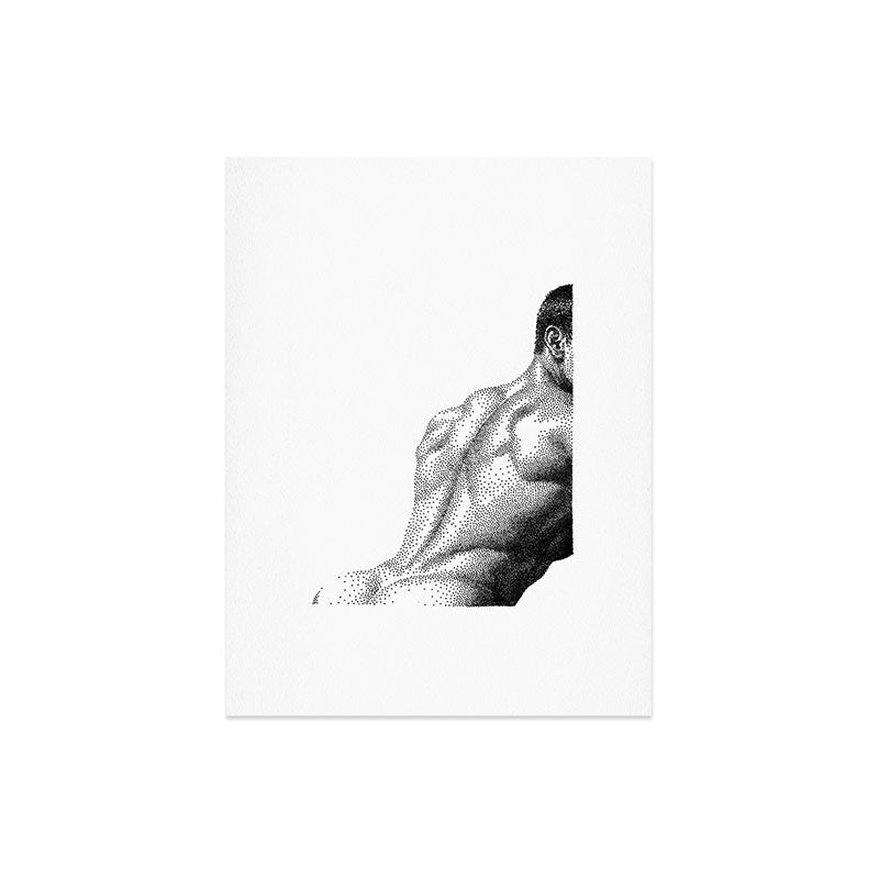 Looking Back - NOODDOODs Art Print Gallery Image 4