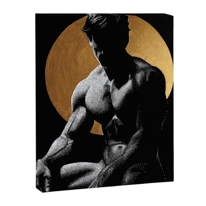 Luminosity of Apollo (gold doesn't print shiny) Canvas Print Gallery Image 3