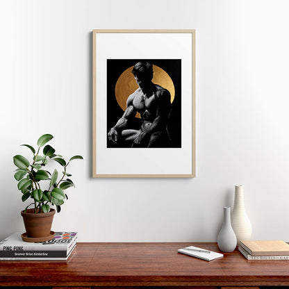 Luminosity of Apollo (gold doesn't print shiny) Framed Art Print Gallery Image 12