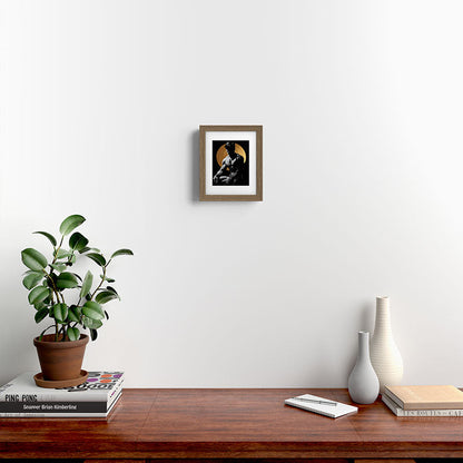 Luminosity of Apollo (gold doesn't print shiny) Framed Art Print Gallery Image 5