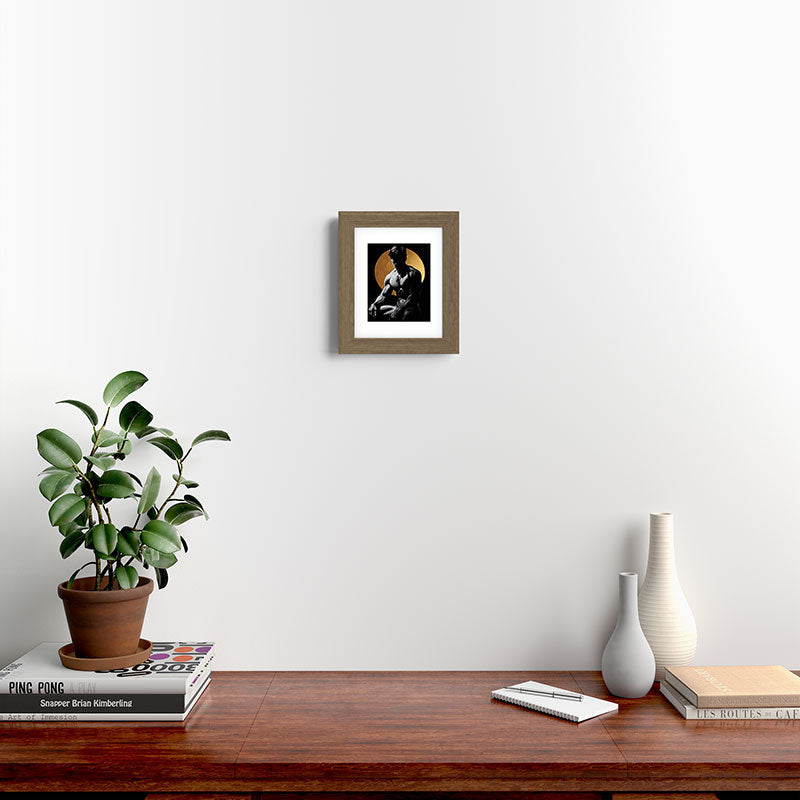 Luminosity of Apollo (gold doesn't print shiny) Framed Art Print Gallery Image 21