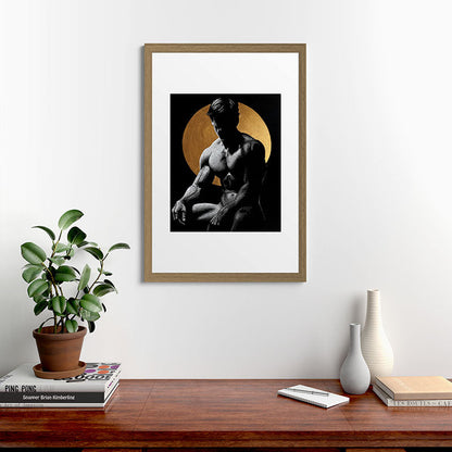Luminosity of Apollo (gold doesn't print shiny) Framed Art Print Gallery Image 24
