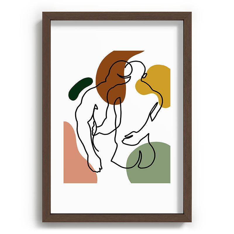 NOODDOOD Linework 1 Framed Art Print Gallery Image 38