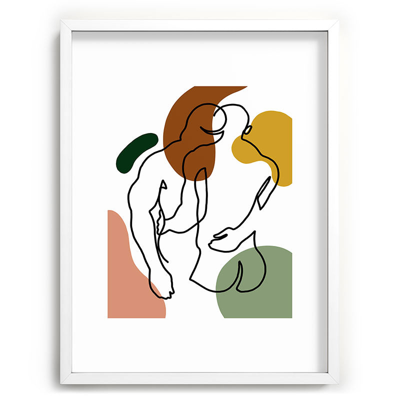NOODDOOD Linework 1 Framed Art Print Gallery Image 47
