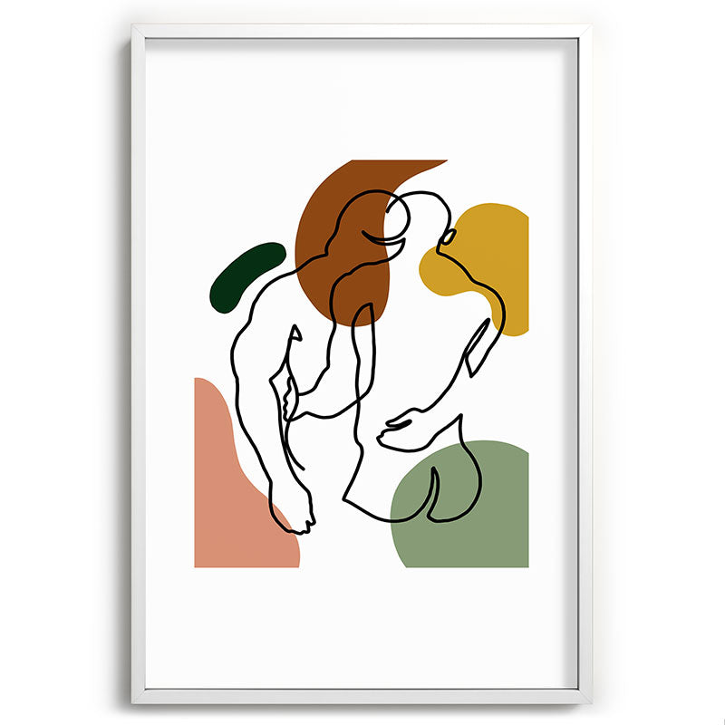NOODDOOD Linework 1 Framed Art Print Gallery Image 48