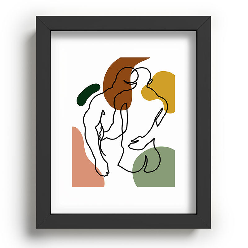 NOODDOOD Linework 1 Framed Art Print Gallery Image 33