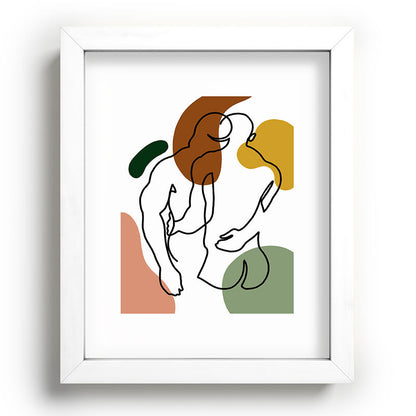 NOODDOOD Linework 1 Framed Art Print Gallery Image 45