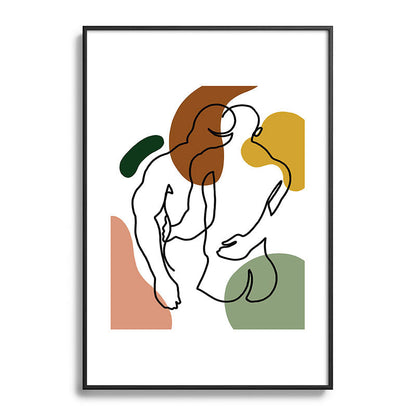 NOODDOOD Linework 1 Framed Art Print Gallery Image 50