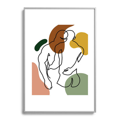 NOODDOOD Linework 1 Framed Art Print Gallery Image 58